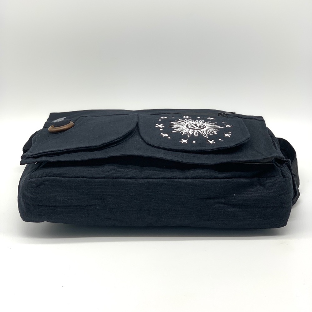 Large Cotton Laptop Bag - Picture 2 of 13